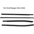 4Pcs Car Outer Door Window Moulding Trim Weatherstrip Seal Belt ...