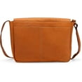 thumbnail image 3 of Le Donne Leather Dakota Laptop Messenger LD-1009-R, 3 of 4
