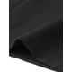 thumbnail image 5 of Vestidos midi sin mangas para mujer Inspire Chic con cremallera en el cuello y abertura, talla XS, color negro, 5 of 6