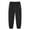 Black, variant on Fozruso Girls Sweatpants Lightweight Pants With Zipper Pockets Sports Trousers Comfortable Breathable Outdoor Wear Sizes 7-8 Years