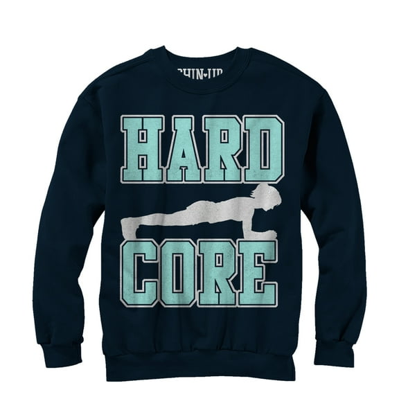 Women's CHIN UP Hard Core Sweatshirt Navy Blue 2X Large