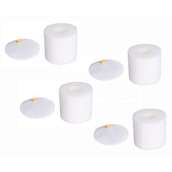 ESC ®  4 Set Foam & Felt Filter Replacement for Shark Navigator Rotator Series NV650 NV651/NV751 NV752 Pre-Filter Replace part # XFF650