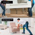 thumbnail image 4 of Set of 20 Self-Adhesive Teflon Pads to Make Moving Furniture Easier., 4 of 5