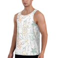 thumbnail image 3 of Rocae Sea Animals for Men's Workout Tank Top Men's Running Tank Top Dry Fit Athletic Workout Tank TopsX-Large, 3 of 9