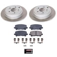 thumbnail image 2 of PowerStop Rear Semi-Coated Rotor and Low-Dust Ceramic Brake Pad Kit SC4685, 2 of 3