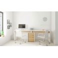 thumbnail image 2 of TygerClaw Chrono Reversible Desk Panel, White And Natural Maple, 2 of 3