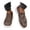 Brown, variant on 2026 Womens Breathable Knit -On Walking Shoes Comfortable Summer on Loafers Width Orthopedic Casual Backless Sneakers Dressy Flat Clogs Tennis Mules and Slide in with Arch Support