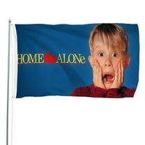 Home Alone-themed Printed Flag Perfect gift for fans, friends, and family members, and suitable for indoor and outdoor activities, party decorations.16"x24" (40cm×60cm)