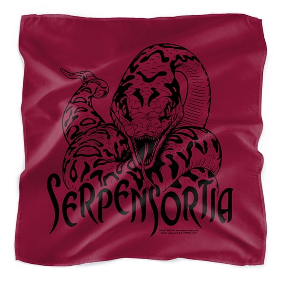 Harry Potter Serpensortia Bandana (21 in x 21 in)