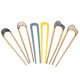 thumbnail image 2 of 6pcs Simple Metal Tocado de metal Horquillas en forma de U Palo para mujer Chicas, 2 of 5
