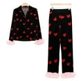 thumbnail image 4 of BILIKEYU Elegant Short Valentine Robe for Women Plus Size Inclusive, 4 of 5