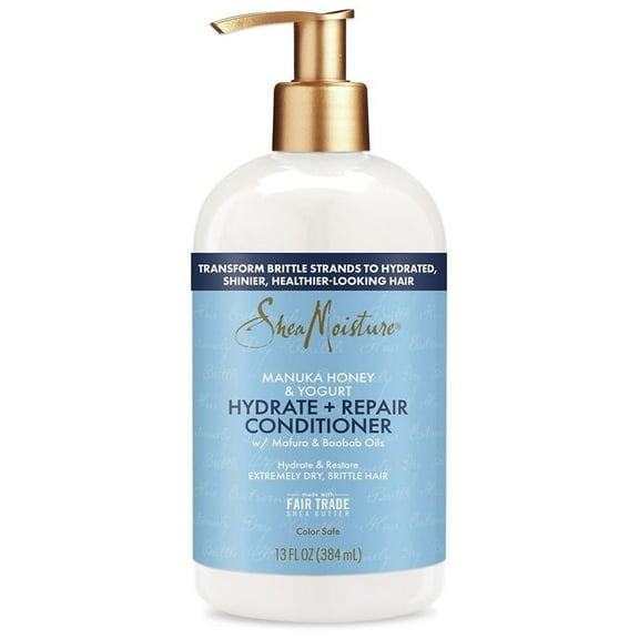 SheaMoisture Hydrate & Repair Conditioner Manuka Honey and Yogurt 13.0 fl oz Pack of 2