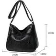 thumbnail image 6 of CoCopeaunts Women Soft PU Leather Shoulder Handbag Fashion Crossbody Bag with Multi Pockets Hobo Tote Bag, 6 of 7