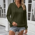 thumbnail image 2 of Cmfcve Womens Hoodies Oversized Hooded Sweatshirt Casual Long Sleeve Drawstring Pullover Tops, 2 of 7