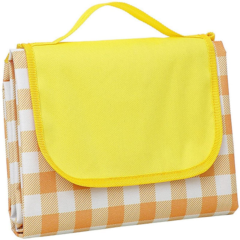Adult Baby Lightweight Vinyl Diaper Cover Incontinence Yellow GINGHAM X-Large 