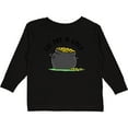 thumbnail image 3 of Inktastic St. Patrick's Day Lil' Pot of Gold Boys or Girls Long Sleeve Toddler T-Shirt, 3 of 5