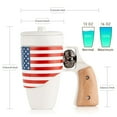 thumbnail image 3 of Birthday Gift Decompression Coffee Mug with Rotatable Wooden Handle - 16oz Ceramic Cup Gift for Father, Girlfriend, 3 of 7