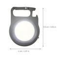 thumbnail image 2 of PAMINGONO Rechargeable Cob Work Light Bottle Opener Aluminum Alloy 1Set 2.6x2in, 2 of 8