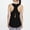 Black, variant on DuoJiaJ Women's Ice Silk Yoga Shaped Exercise Running Vest Women Workout Tank Tops Black L