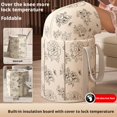 thumbnail image 3 of Collapsible Bucket Foot Bath Basin,Fully Wrapped Knee Fumigation,Portable Foot Bath Tub with Lid,Multifunctional Foldable Foot Soak Bucket with Handles, Long Lasting Insulation, 3 of 8