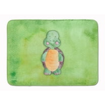 Turtle Watercolor Machine Washable Memory Foam Mat