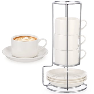Tea Set 22-Piece Porcelain Ceramic Coffee Tea Gift Sets Cups