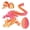 Orange-Red, variant on 3D Printed , Surprise Dragon Egg with Inside Gifts and Adults, Ideal for Christmas, Easter, Birthdays, Fun Desk Décor