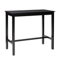 thumbnail image 1 of Linon Claridge 42" Wood Bar Height Pub Table in Black Finish, 1 of 14