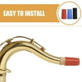 thumbnail image 2 of LIFKOME Accessoires de Saxophone Alto 3 Pcs Manchon de Cou Design Simple pour Performance, 2 of 7