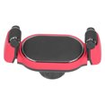 thumbnail image 4 of Mini soporte para teléfono móvil para coche con diseño de rodillo y rotación de 360° para pantallas de 4 a 6,5 pulgadas (rojo), 4 of 14