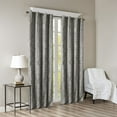 thumbnail image 6 of Holaki Luxury Knitted Jacquard Damask Blackout Curtain Panel with Grommet Top, Thermal Insulated & Light Blocking (Single Panel), 6 of 16