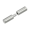 thumbnail image 4 of Uxcell Weld on Barrel Hinges, 80mm x 16mm Male to Female 201 Stainless Steel Hinge Pin 6Pcs, 4 of 5