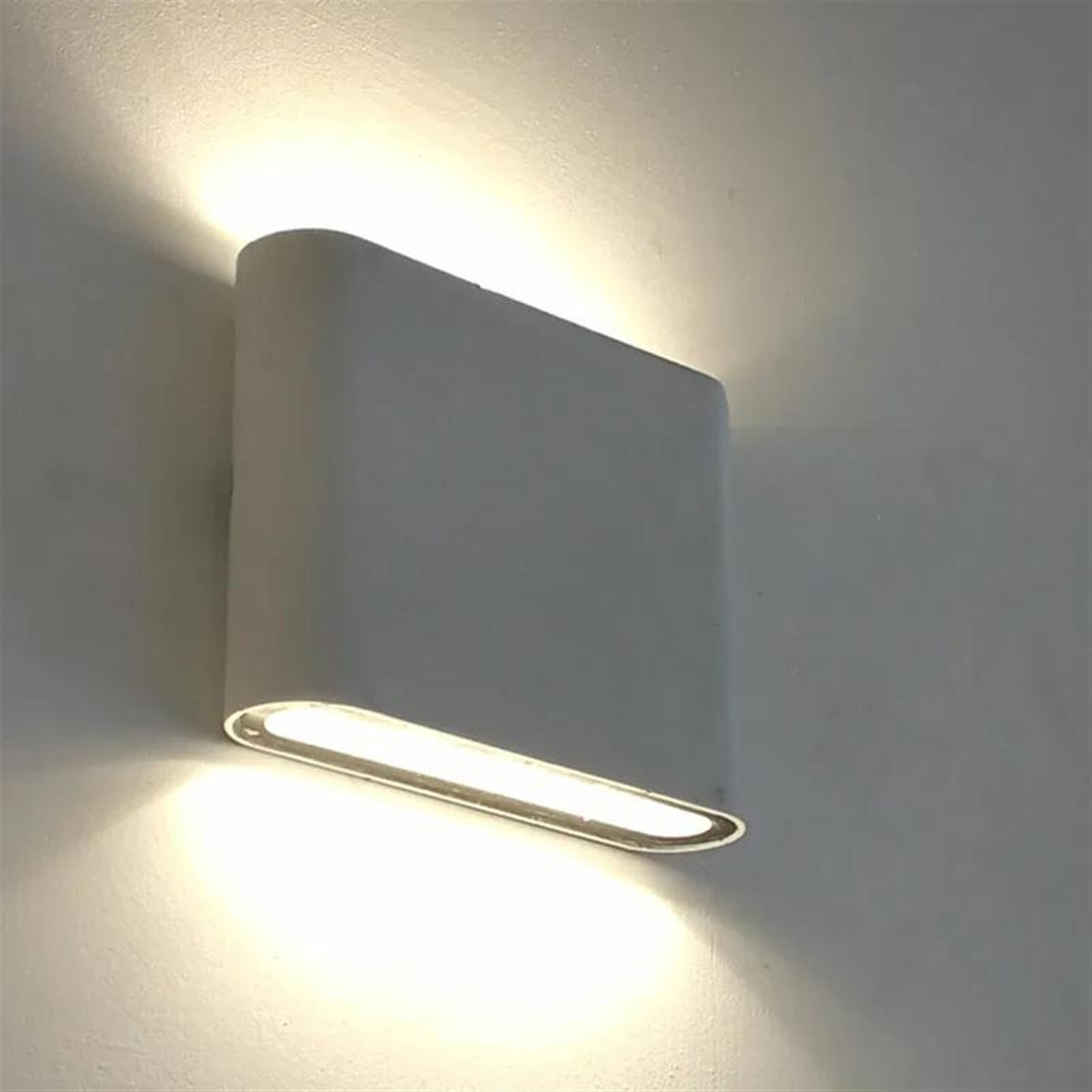 Indoor Bedroom Living Room Stairs Wall Light Outdoor Waterproof Garden Lighting Aluminum 6W 12W Wall Lamp