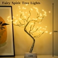 thumbnail image 7 of NestE 108 LED Sparkly Fairy Tree Lamp, Warm White, Remote Control, USB/Battery, 8 Modes, DIY Bonsai Decor, Festival Decoration Light, 7 of 7