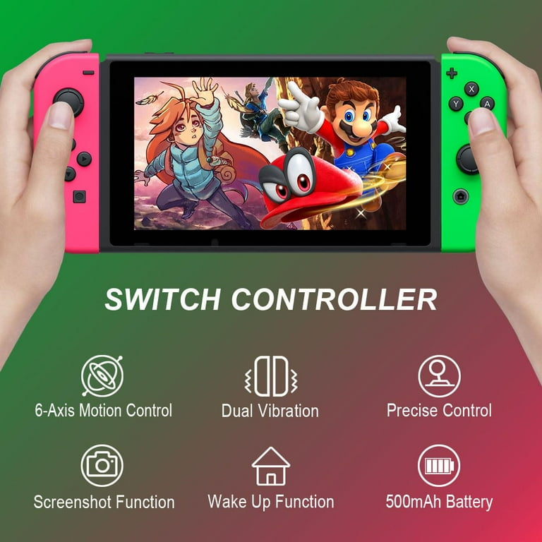 Joy Pad Pair for Nintendo Switch: OLED - L/R Wireless