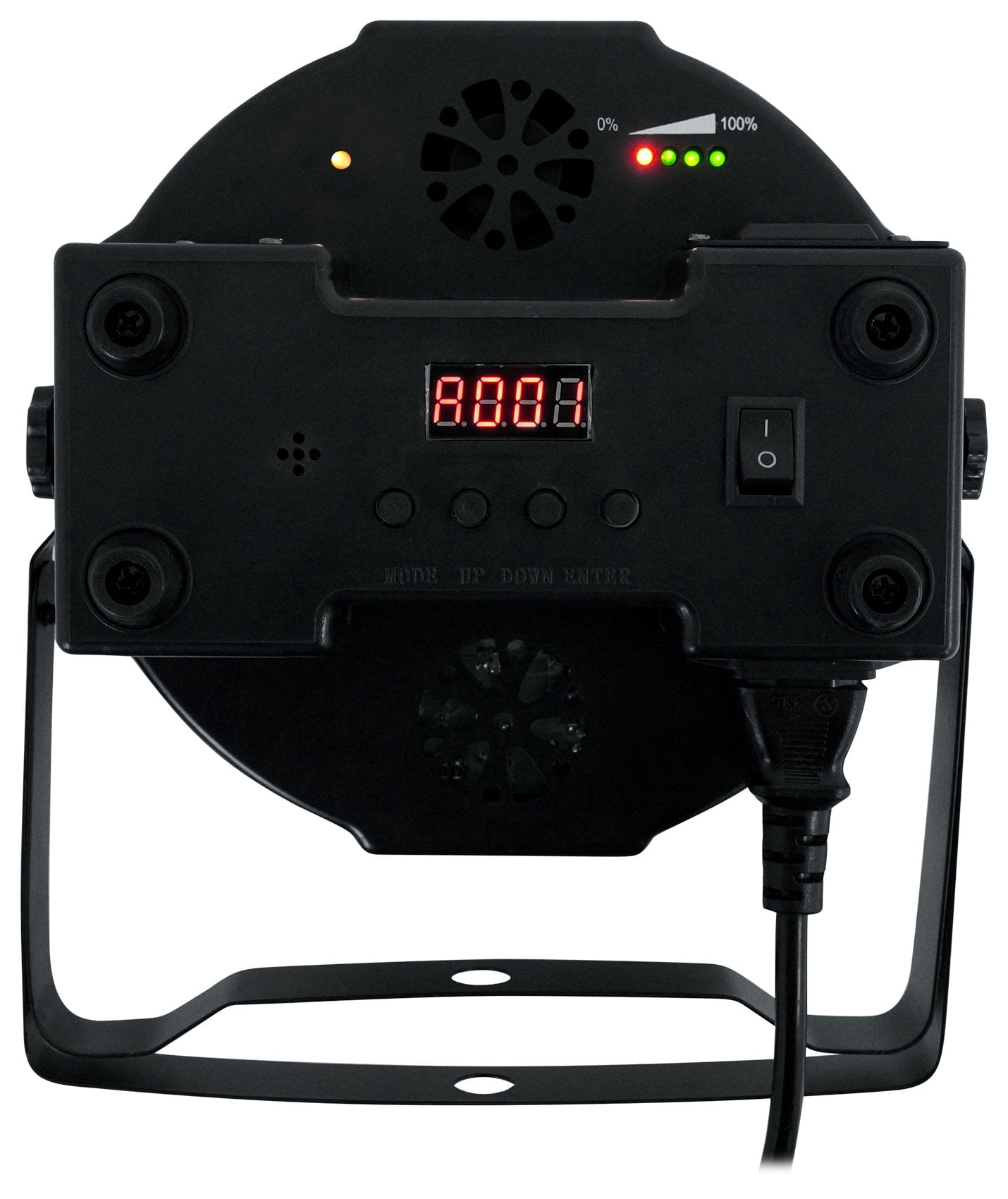 Rockville BATTERY PAR 61 Rechargeable RGBWA+UV DMX DJ STAGE Wash Light+Remote