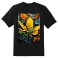 thumbnail image 2 of Plus Size Shirt for Women Black Tops for Women Oversized Short Sleeves Shirt for Women T Shirt Crewneck Shirt for Women L, 2 of 5