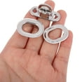 thumbnail image 4 of HEALEEP Purse Closure Hardware Twist Lock Silver Copper 1 Set, 4 of 8