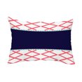 thumbnail image 1 of Simply Daisy, 14" x 20" Knot Fancy Orange Abstract Decorative Outdoor Pillow, 1 of 1