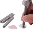 thumbnail image 4 of 12 Piece Heart-Shaped (Love) Metal Stamp Set, 3mm (1/8 Inch) Metal Punch Stamp Kit for Metal Punching, 4 of 5
