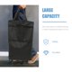 thumbnail image 5 of Bolso de carrito plegable bolsa plegable con ruedas bolsas de lavandería plegables, 5 of 6