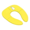 thumbnail image 3 of Asiento de inodoro plegable con anillo para orinal, funda para inodoro para viajes, para niñas pequeñas y niños Amarillo, 3 of 7