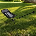 thumbnail image 5 of Universal Camping Chair Footrest, Folding Attachable Leg Rest Recliner Lazy Telescopic Accessories for Outdoor Gardening Fishing Beach Hiking (Gray), 5 of 7