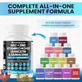 thumbnail image 5 of NAC Supplement N-Acetyl Cysteine 1000mg Vitamin C Vitamin D3 K2, Zinc, Sarracenia Purpurea 1000mg Quercetin 1000mg with L-Lysine, Elderberry, Holy Basil, Bee Propolis Bromelain Vegan Capsules USA, 5 of 5
