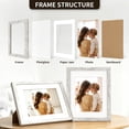 thumbnail image 3 of AEVETE 8x10 Picture Frames Distressed White Tabletop or Wall Display for Home Decor and Gifts, 2 Pack, 3 of 6