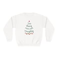 thumbnail image 2 of I am Being Nice Not Naughty Christmas, Holidays Crewneck Unisex Sweatshirt, 2 of 4