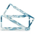 thumbnail image 2 of Paint Blue Green And Gold Liquid Marbling Ink Marble Abstract License Plate Frames 2 PCS Emerald Green Gold License Plate Cover License Plate Novelty License Plate Frame Metal License Plate Cover, 2 of 6