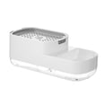 thumbnail image 1 of Wosthever Caja de esponja de doble capa para encimera de cocina, dispensador de líquido de prensa, organización, soporte de cepillo de fregado recargable Cocina y Comedor Blanco Wosthever HA064288-02, 1 of 6