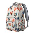 thumbnail image 2 of "Chicken Themed School Backpack - Durable & Waterproof Bookbag for Teens, College Students & Adults, Lightweight, Stylish Design, Perfect for Work & Travel", 2 of 6