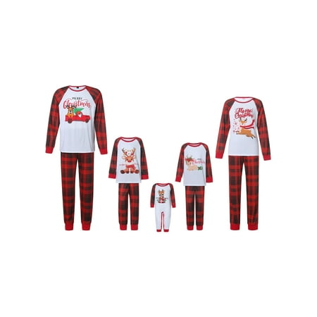 

Spring hue Matching Family Christmas Pajamas Jammies Sleepwear Mommy and Me Matching outfits Holiday Pjs